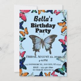 Invitación de Mariposa