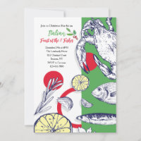 Invitación de Mariscos