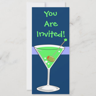 Invitación de Martini Verde