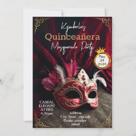 Invitación de Máscara