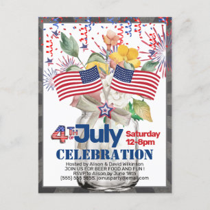 Invitación de Mason Jar, Fiesta de la celebración