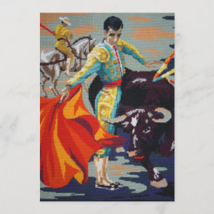 Invitación de Matador del español