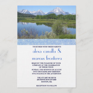 Invitación de matrimonio de escenas Personalizados