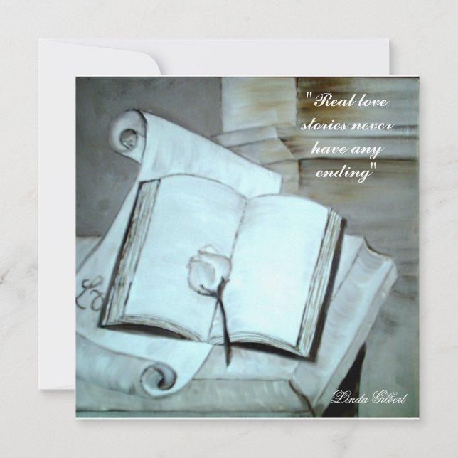 Invitación de matrimonio Diseño clásico (Anverso)