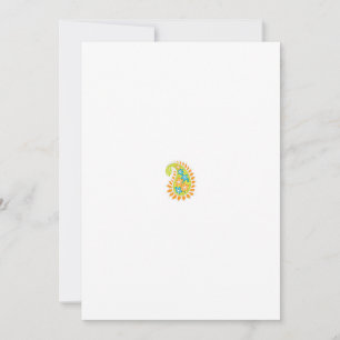Invitación de matrimonio editable con RSVP   Clási