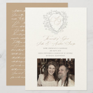 Invitación de matrimonio personalizado Anastasia y