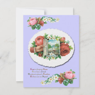 Invitación de matrimonio personalizado de Rosas vi