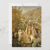 Invitación de Maying de la Reina Guinevere