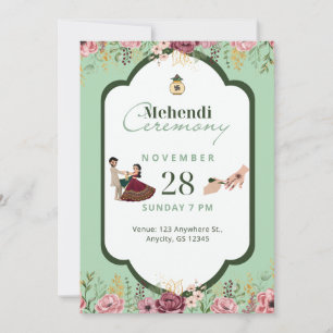 Invitación de Mehendi