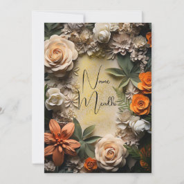 Invitación de mehndi 