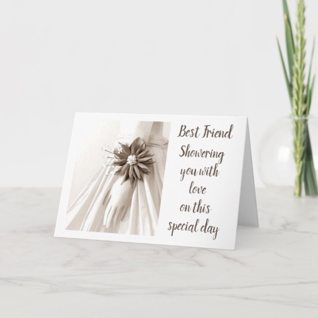 INVITACIÓN DE "MEJOR DUCHA DE AMIGO" (Anverso)