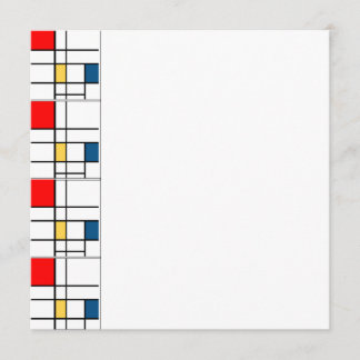 Invitación de Mondrian