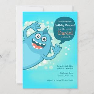 Invitación de Monster Hello