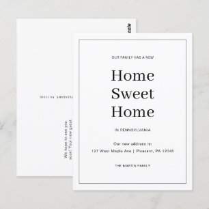 Invitación de movimiento de dirección nueva y dulc