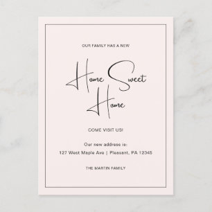 Invitación de movimiento de dirección nueva y dulc