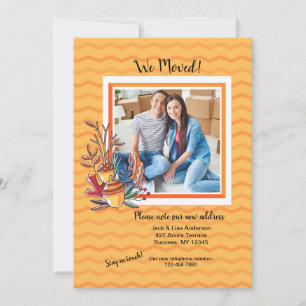 Invitación de movimiento de foto de otoño occident