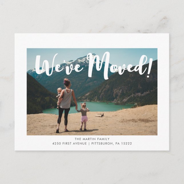 Invitación de movimiento de imágenes con guión sen (Anverso)