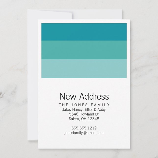 invitación de movimiento de la muestra de pintura (Anverso)