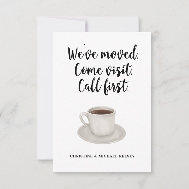 Invitación de movimiento de la nueva dirección res (Anverso)