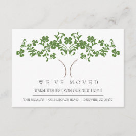 Invitación de movimiento de nuevo hogar de árbol c