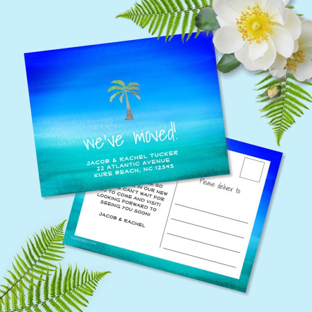 Invitación de movimiento de palmeras tropicales de (Subido por el creador)
