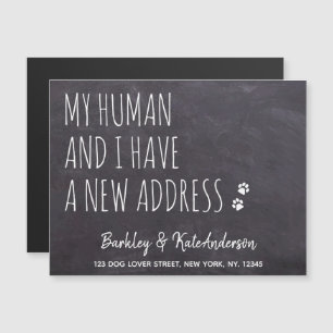 Invitación de movimiento de perros de direcciones 