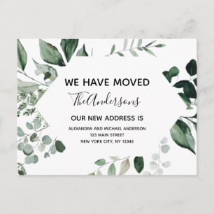 Invitación de movimiento de presupuesto vegetación