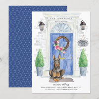 Invitación de movimiento de puerta delantera Dober