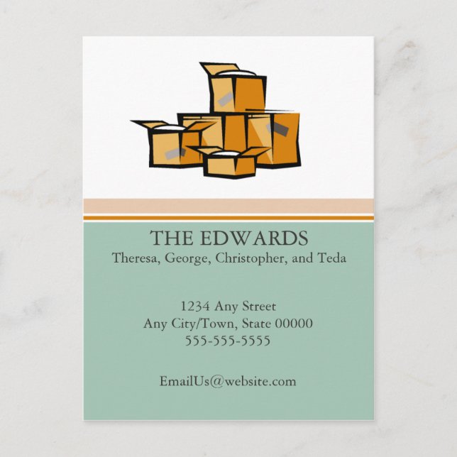 Invitación de movimiento empaquetada (Anverso)