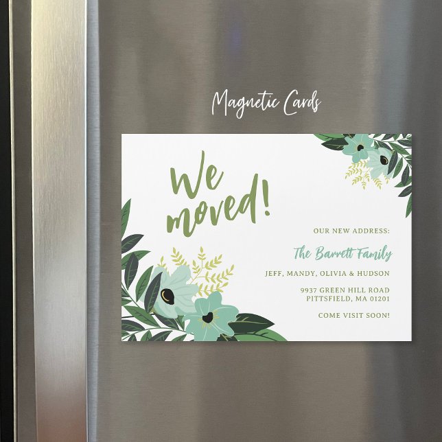 Invitación de movimiento magnético floral tropical (Subido por el creador)