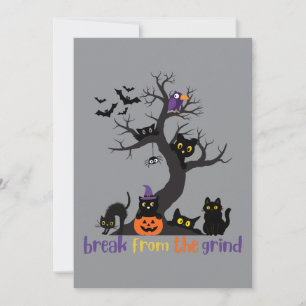 Invitación de Muchos Gatos Negros