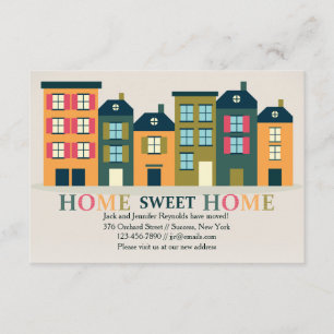 Invitación de mudanza a casa dulce