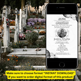 Invitación de muerte musulmana Oración Janaza