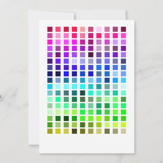 Invitación de muestra de color1 (Anverso)