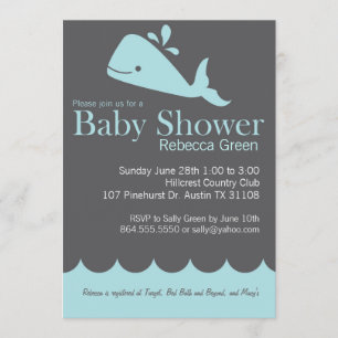 Invitación de muy buen gusto de Baby Shower de la