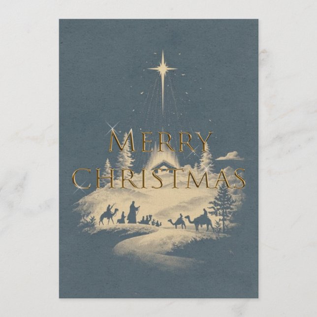 Invitación de Navidad  (Anverso)