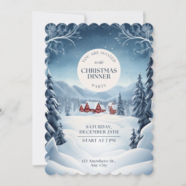 invitación de Navidad 2023 diciembre 25, (Anverso)