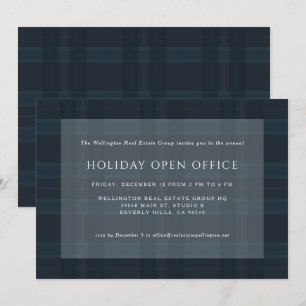 Invitación de Navidad de vacaciones corporativas d