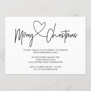 Invitación de Navidades a la fiesta de los navidad