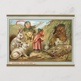 Invitación de Navidades Elves y Bunnies