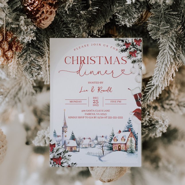 Invitación de navidades Navidades Fiesta Invitació (Subido por el creador)