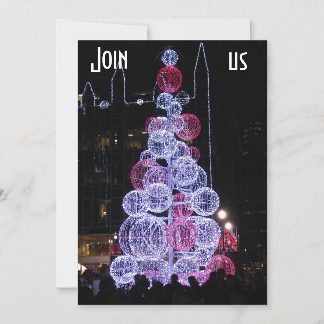 INVITACIÓN DE NAVIDADES NOCTURNOS DE PITTSBURGH LI (Anverso)