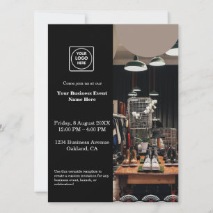 Invitación de Negra Moderna a los Negocios Foto