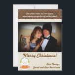 Invitación de nieve en invierno de invierno de inv<br><div class="desc">Esta invitación a la fiesta de los Navidades 5x7 es a la vez moderna y de moda. Está impreso en papel liso, vibrante y mate de 110 libras de peso. Contiene un 50% de contenido reciclado. Perfecto para sus invitaciones y invitaciones de eventos más formales. Estos vienen con sobres blancos...</div>