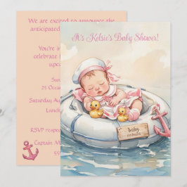 Invitación de niña a bordo