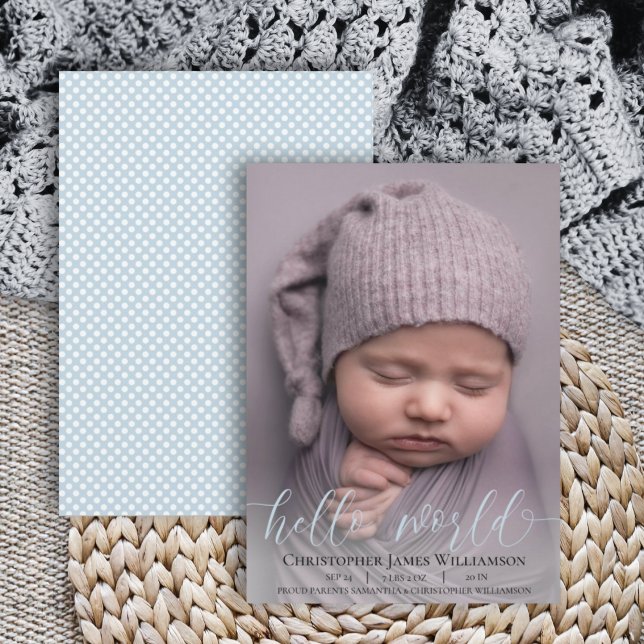 Invitación de niño pequeño con guión moderno (Subido por el creador)