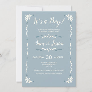 Invitación de niño talavera mexicano