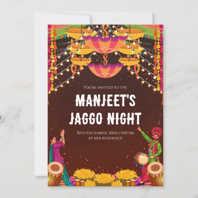Invitación de Noche Digital Jago Invita Jago (Anverso)