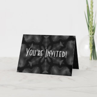Invitación de noche negra