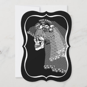Invitación de Novia Calavera